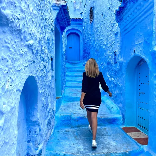 Chefchaouen Blue Town in Morocco
