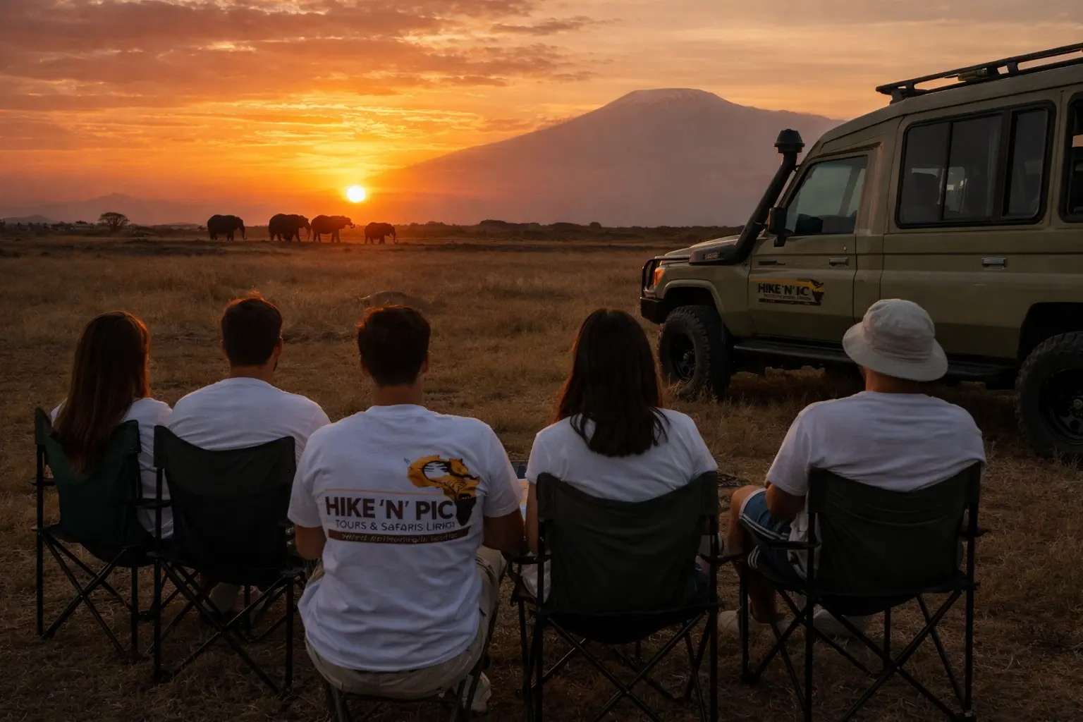 Rhinos out in the wild